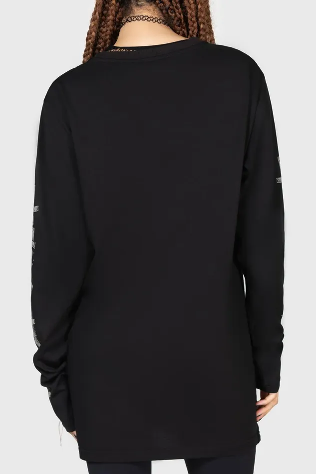Killstar Graphic Tops Men Sorcery Long Sleeve Top