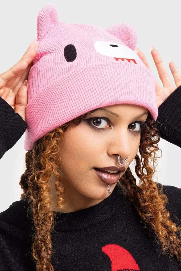Killstar Hats and Headbands Women Gloomy Bear Beanie