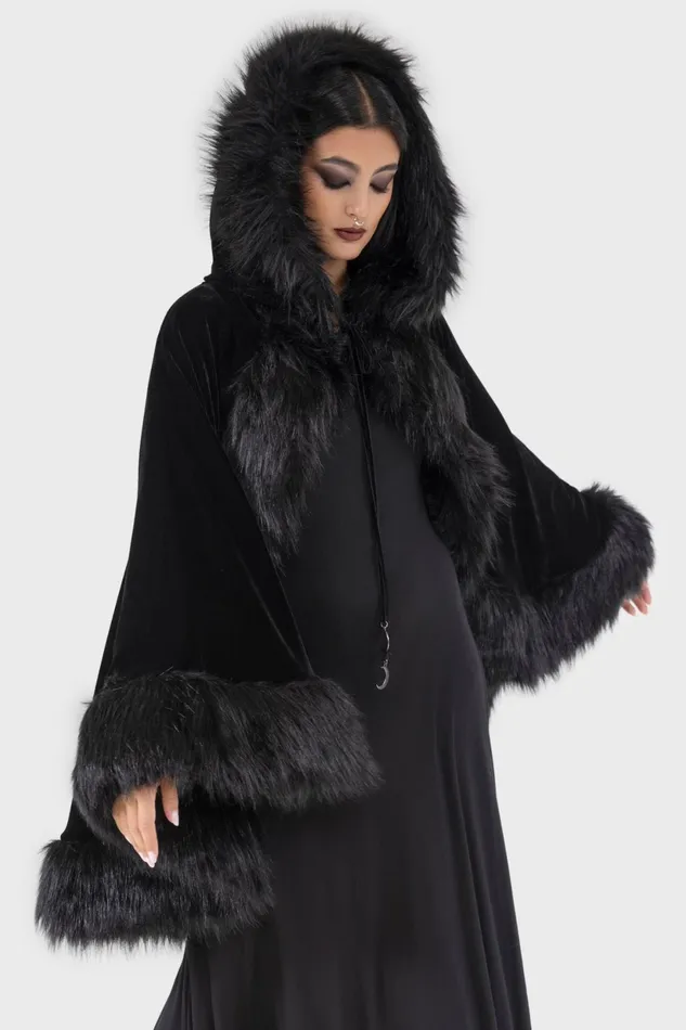 Killstar Jackets and Coats Women Dark Aura Cloak