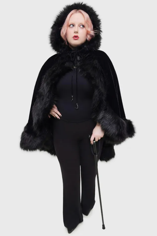 Killstar Jackets and Coats Women Dark Aura Cloak