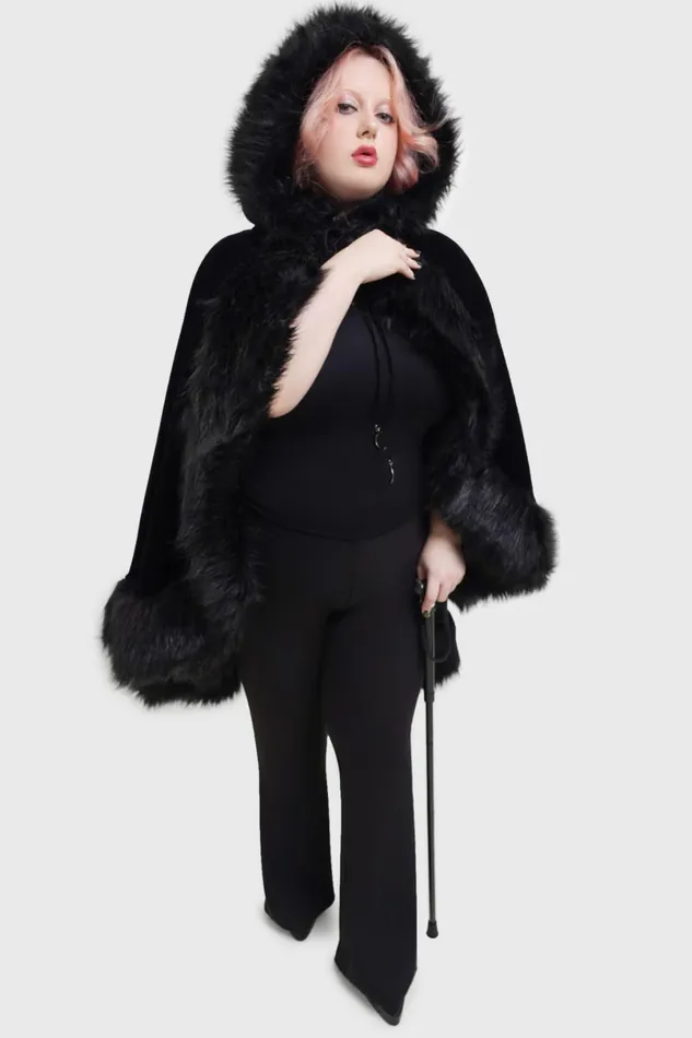 Killstar Jackets and Coats Women Dark Aura Cloak