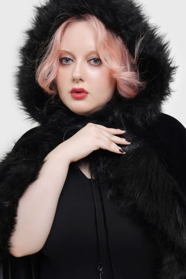 Killstar Jackets and Coats Women Dark Aura Cloak