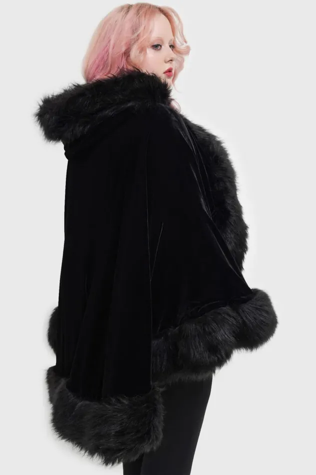 Killstar Jackets and Coats Women Dark Aura Cloak