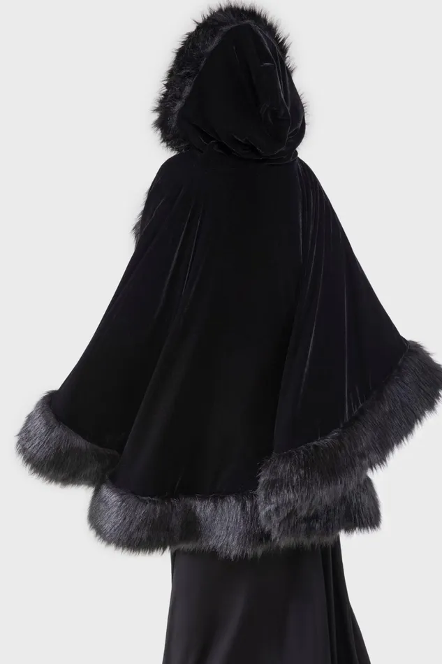 Killstar Jackets and Coats Women Dark Aura Cloak
