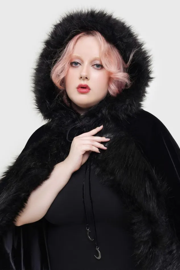 Killstar Jackets and Coats Women Dark Aura Cloak