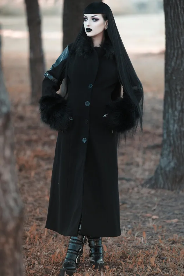 Killstar Jackets and Coats Women Madame Mayhem Coat