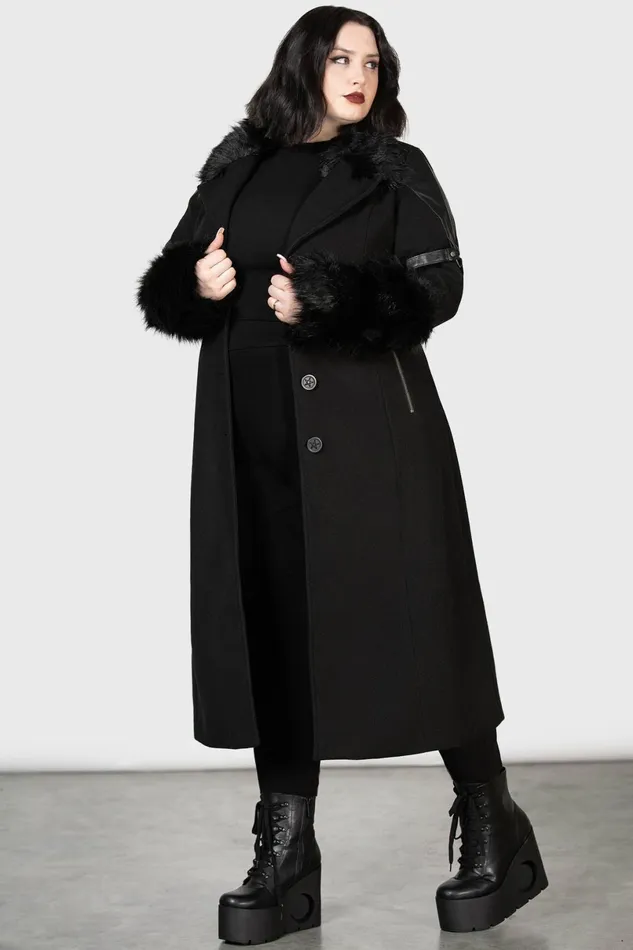 Killstar Jackets and Coats Women Madame Mayhem Coat