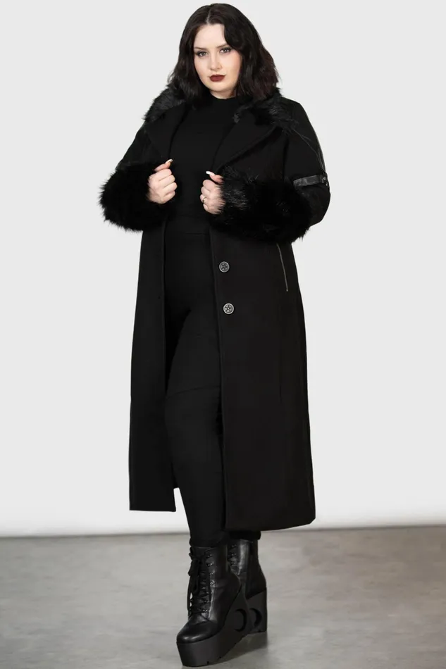 Killstar Jackets and Coats Women Madame Mayhem Coat