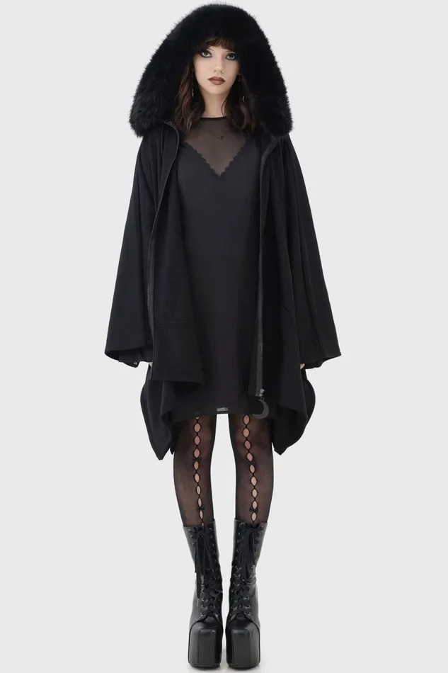 Killstar Jackets and Coats Women Moonlight Rager Cloak