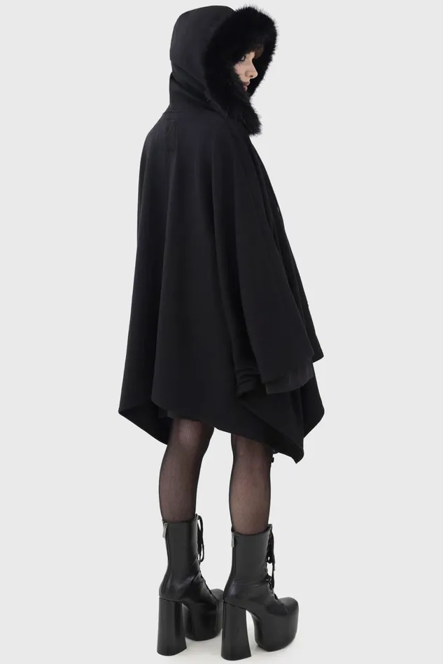 Killstar Jackets and Coats Women Moonlight Rager Cloak
