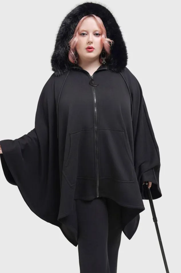 Killstar Jackets and Coats Women Moonlight Rager Cloak