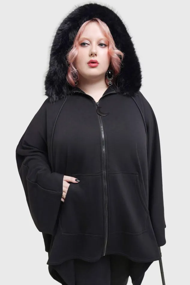 Killstar Jackets and Coats Women Moonlight Rager Cloak