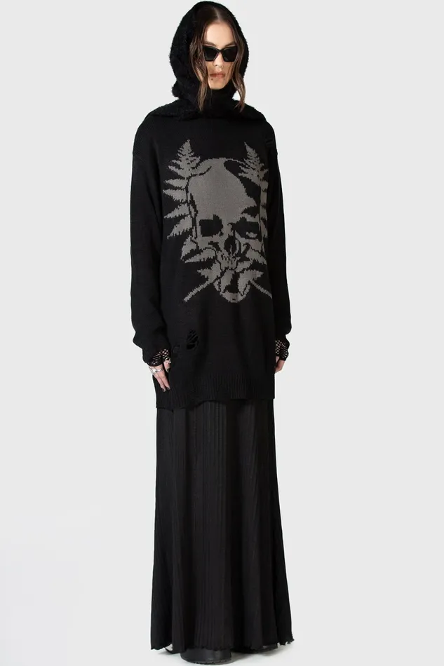Killstar Knitwear Men Cause Fear Knit Sweater