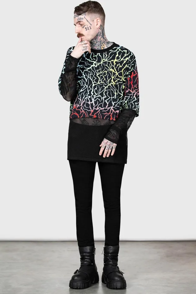 Killstar Long Sleeves Men Heaven Sent Top