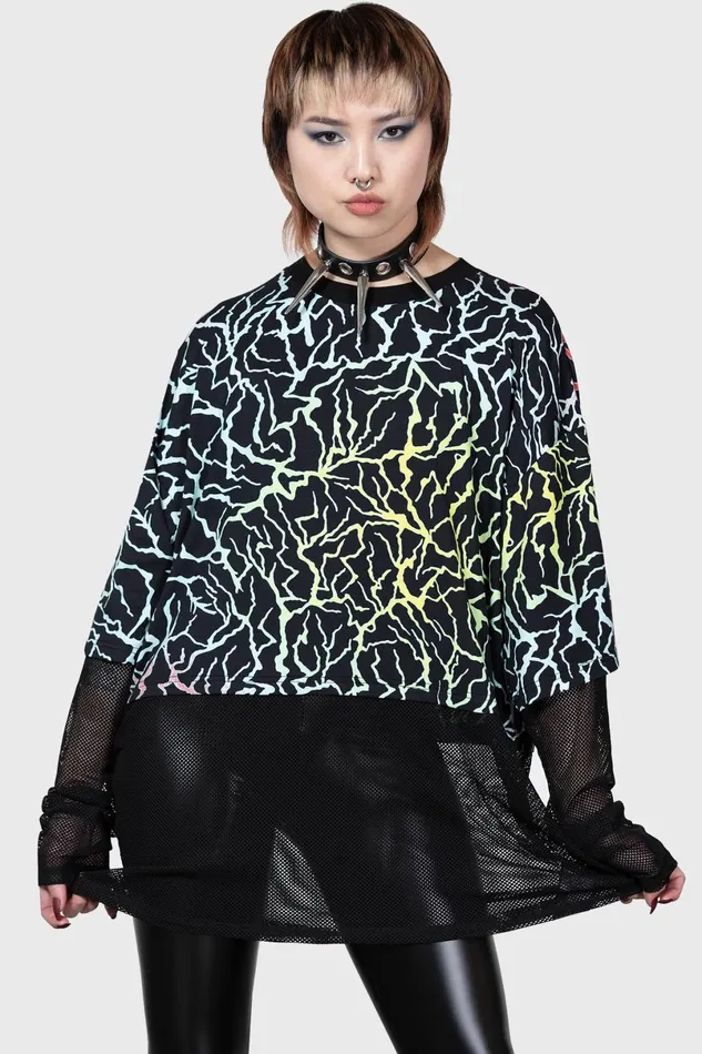 Killstar Long Sleeves Men Heaven Sent Top