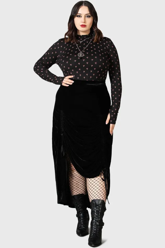 Killstar Long Sleeves Women Dapperling Long Sleeve Top