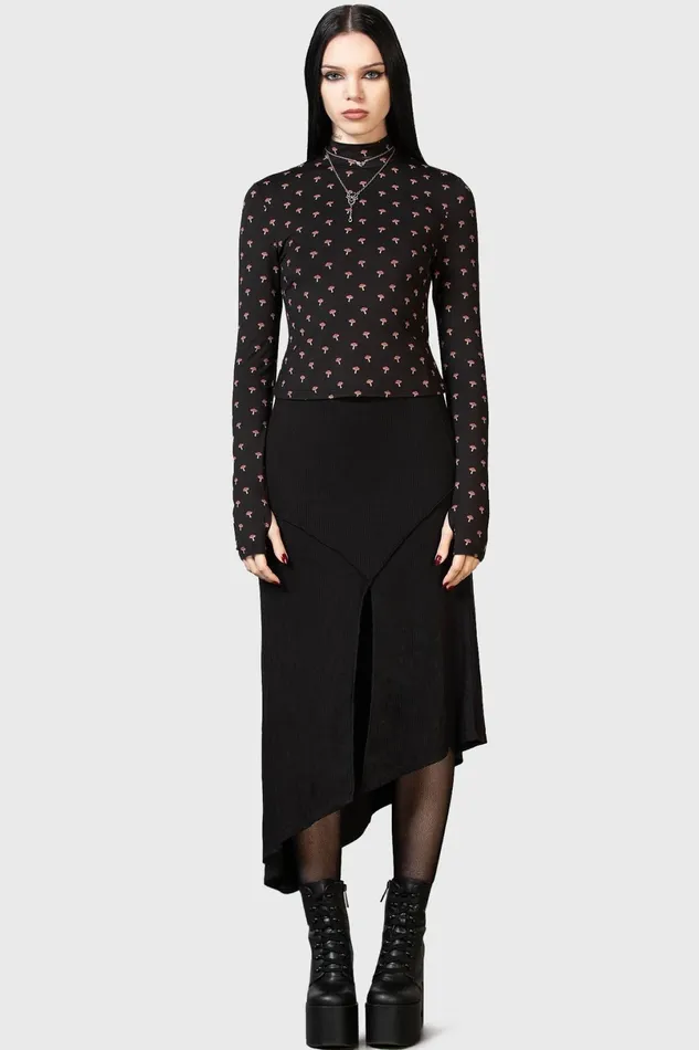 Killstar Long Sleeves Women Dapperling Long Sleeve Top