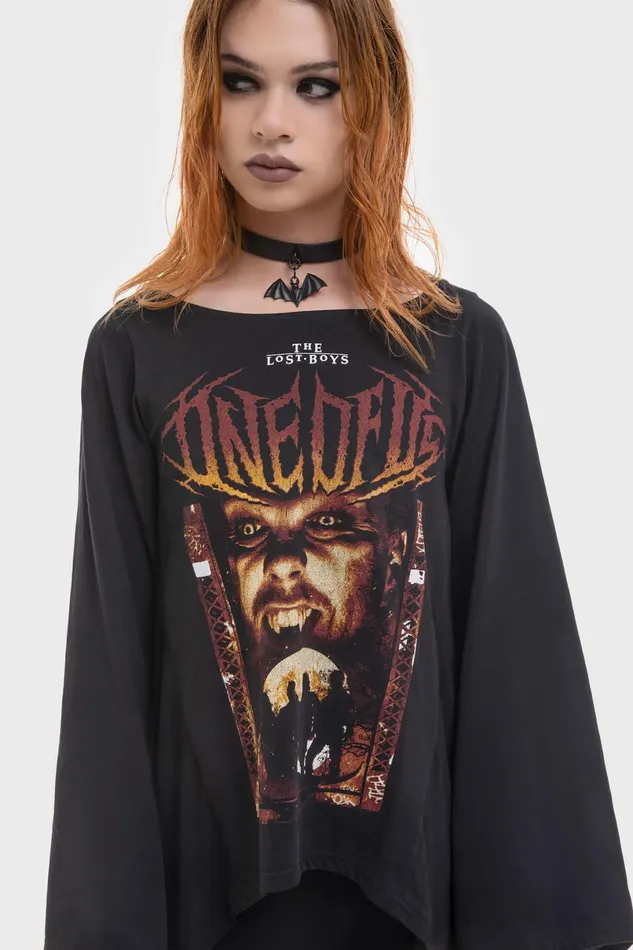 Killstar Long Sleeves Women Initiation Long Sleeved Top