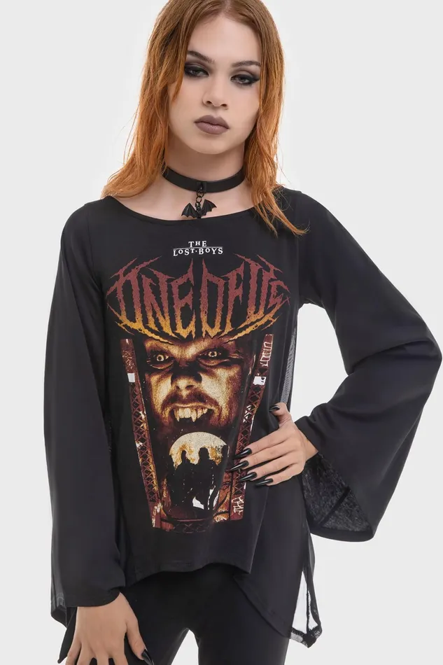 Killstar Long Sleeves Women Initiation Long Sleeved Top