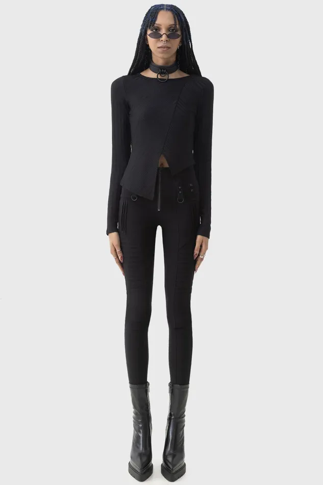 Killstar Long Sleeves Women Moor Top