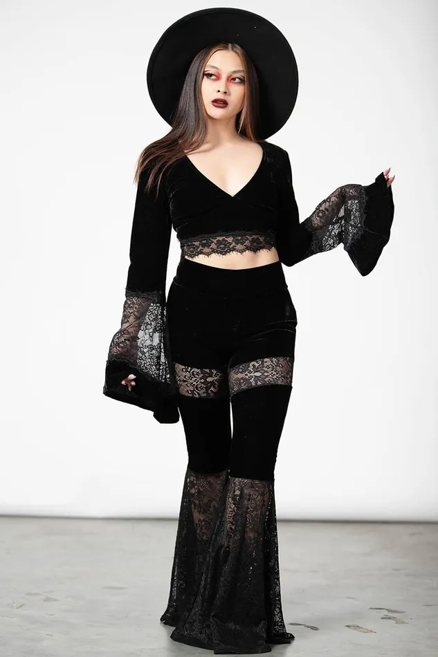 Killstar Long Sleeves Women Naomi Long Sleeve Top