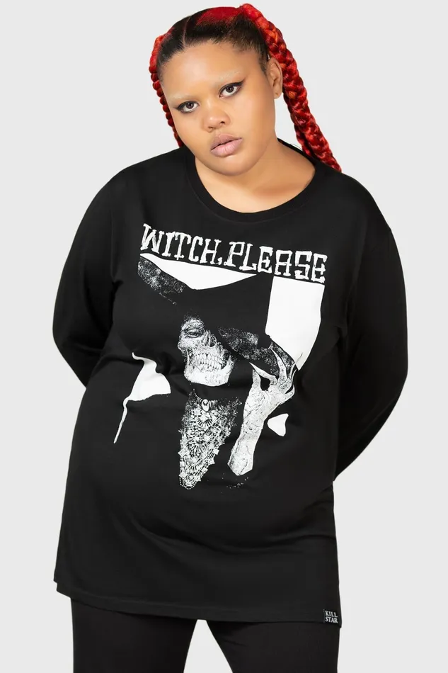 Killstar Long Sleeves Women Wytch Gaze Long Sleeve Top