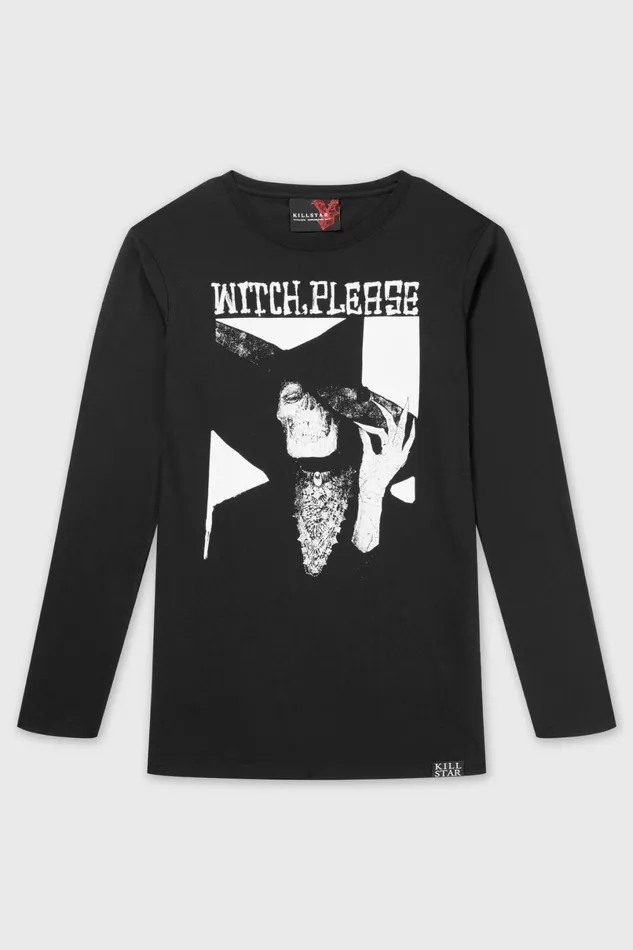Killstar Long Sleeves Women Wytch Gaze Long Sleeve Top