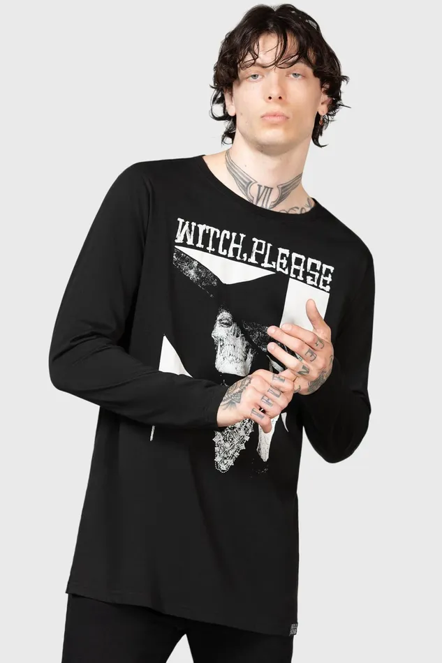 Killstar Long Sleeves Women Wytch Gaze Long Sleeve Top