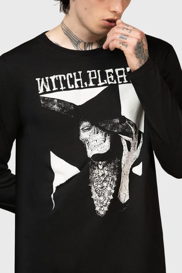 Killstar Long Sleeves Women Wytch Gaze Long Sleeve Top