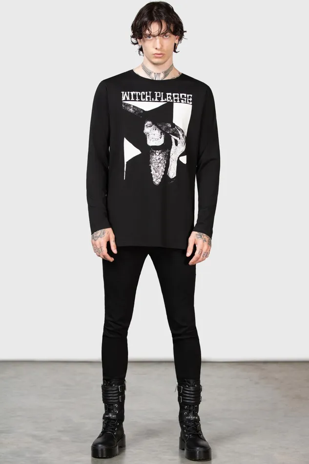 Killstar Long Sleeves Women Wytch Gaze Long Sleeve Top