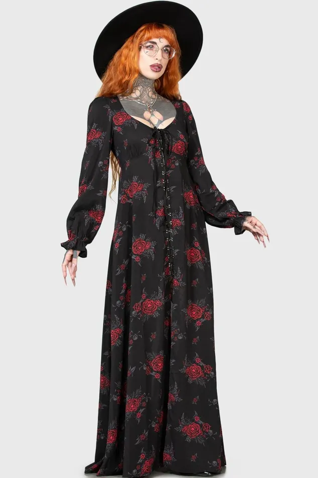 Killstar Maxi Women Hail Pandora Maxi Dress