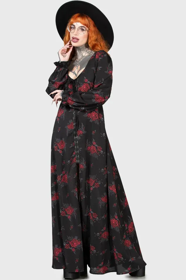 Killstar Maxi Women Hail Pandora Maxi Dress