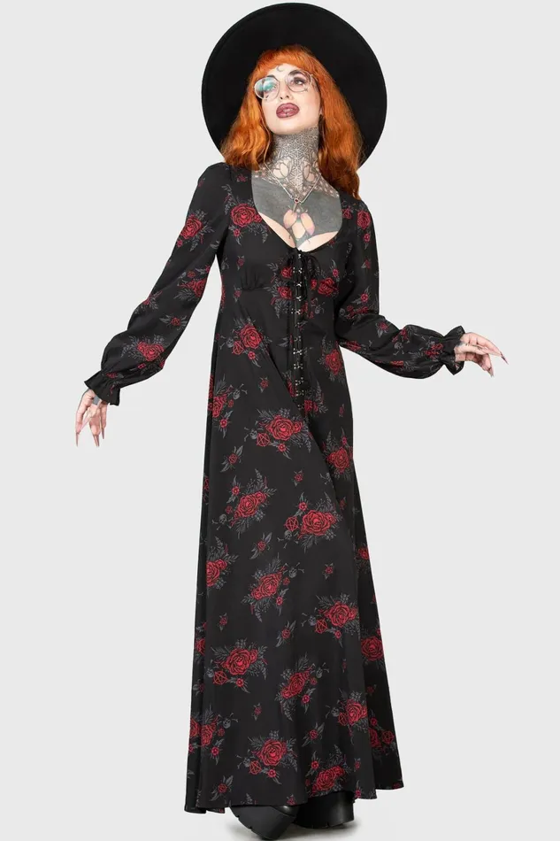 Killstar Maxi Women Hail Pandora Maxi Dress