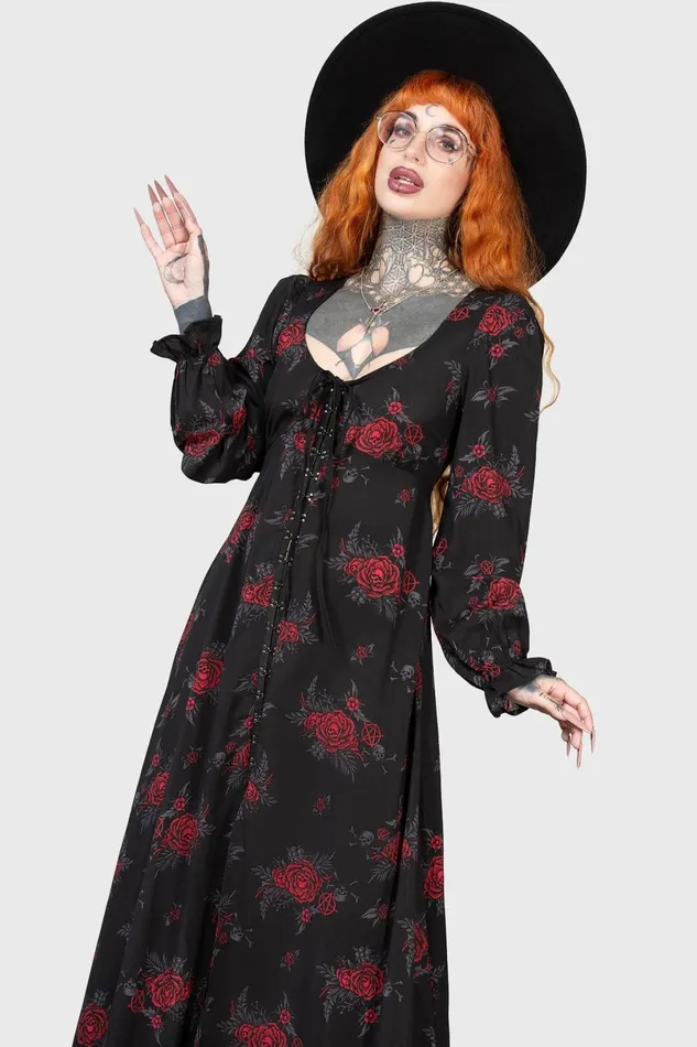 Killstar Maxi Women Hail Pandora Maxi Dress