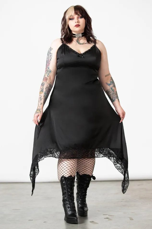 Killstar Maxi Women Loya Satin Maxi Dress