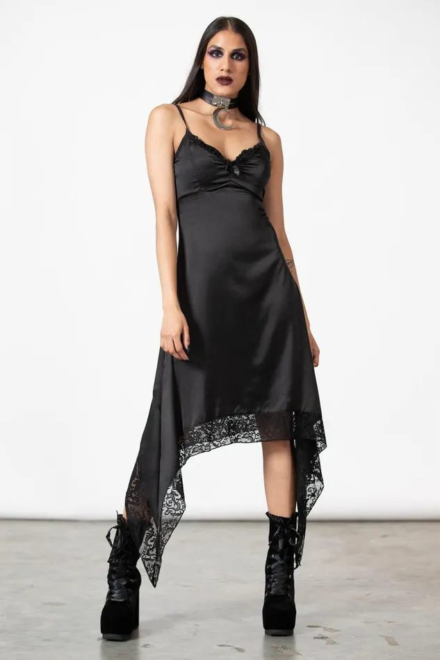 Killstar Maxi Women Loya Satin Maxi Dress