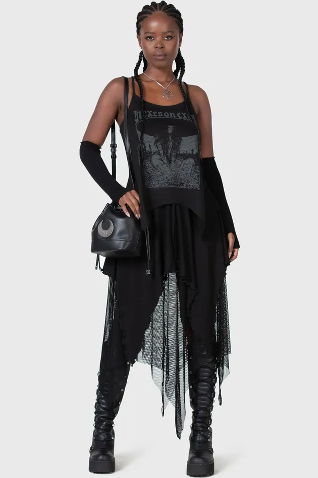 Killstar Midi Skirts Women Witchiness Skirt