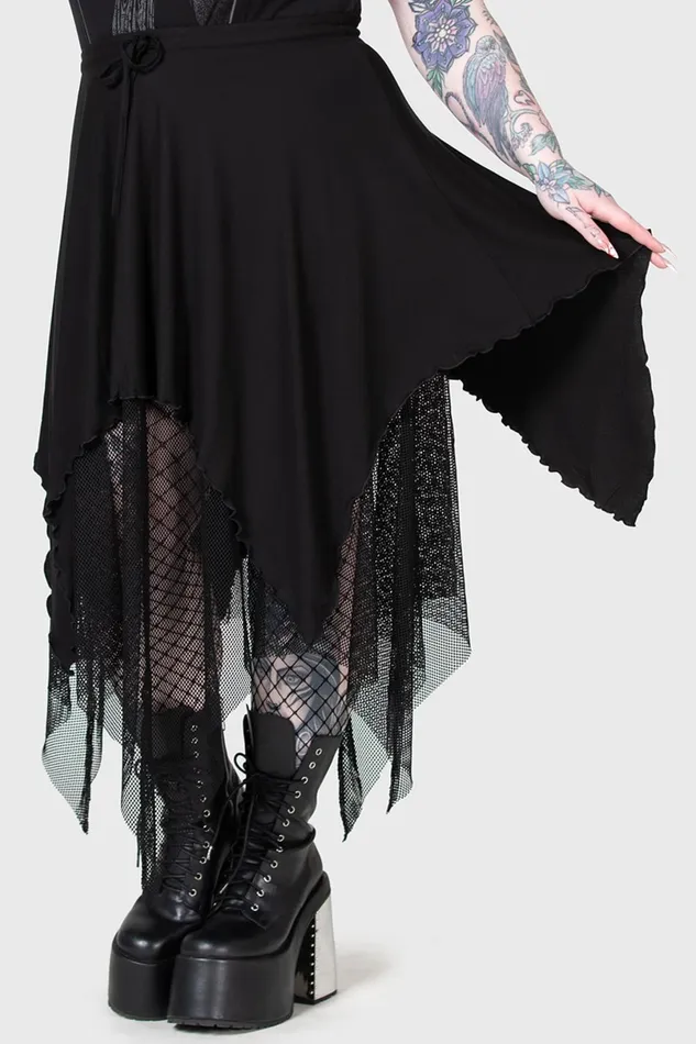 Killstar Midi Skirts Women Witchiness Skirt