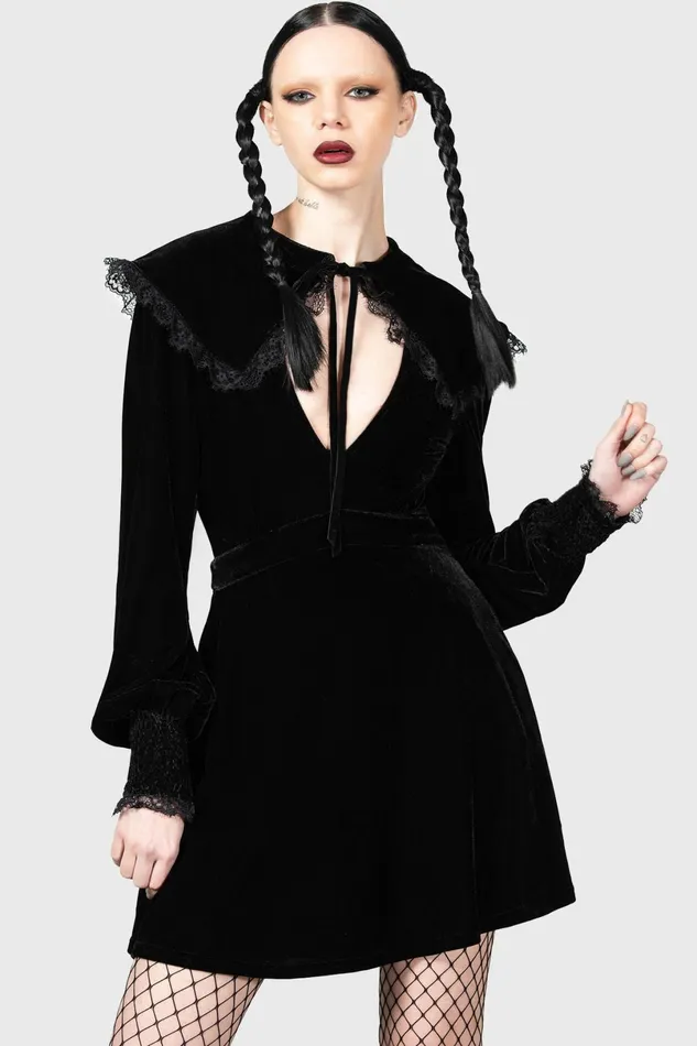 Killstar Mini Women Emilee Emilee Collar Dress