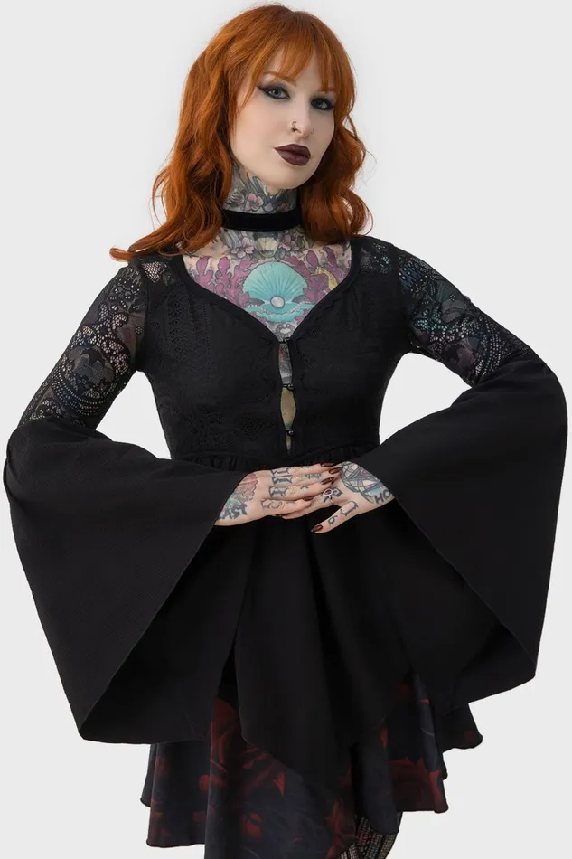 Killstar Shirts and Blouses Women Sacred Coven Blouse