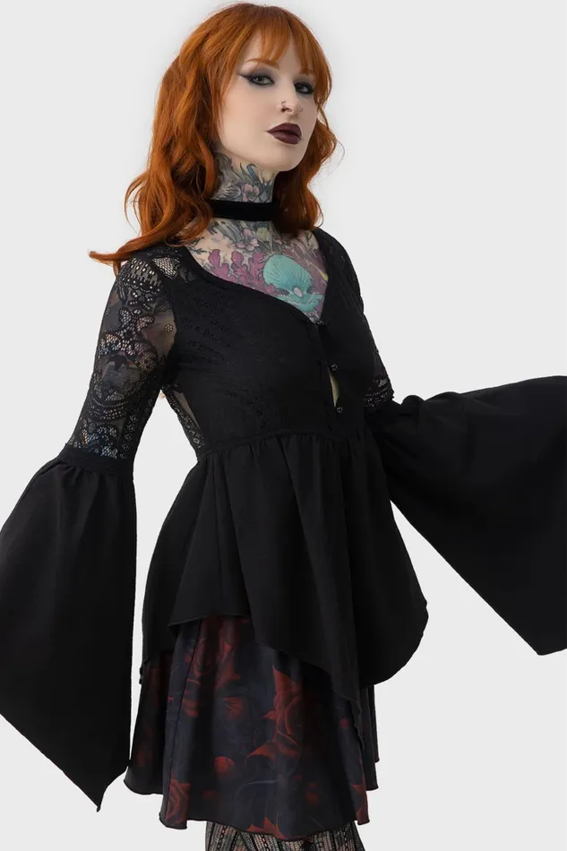 Killstar Shirts and Blouses Women Sacred Coven Blouse