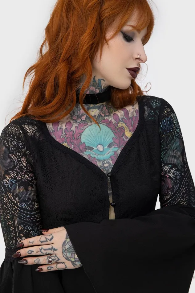 Killstar Shirts and Blouses Women Sacred Coven Blouse