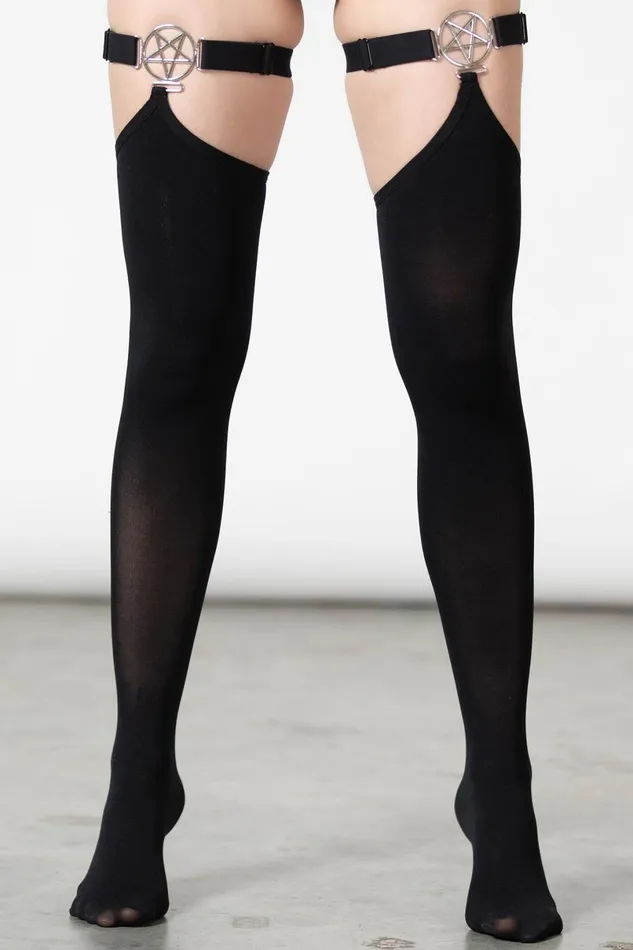 Killstar Socks and Tights Women Fiendish Stockings