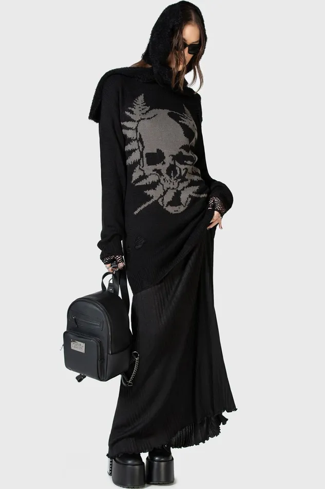 Killstar Sweaters Women Cause Fear Knit Sweater