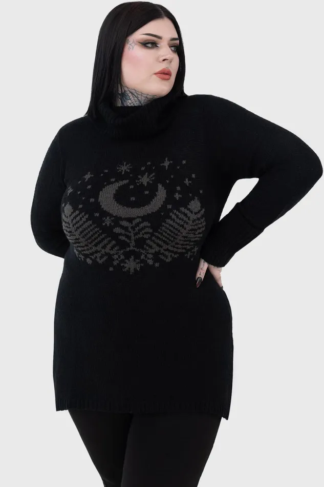 Killstar Sweaters Women Moonflower Sweater