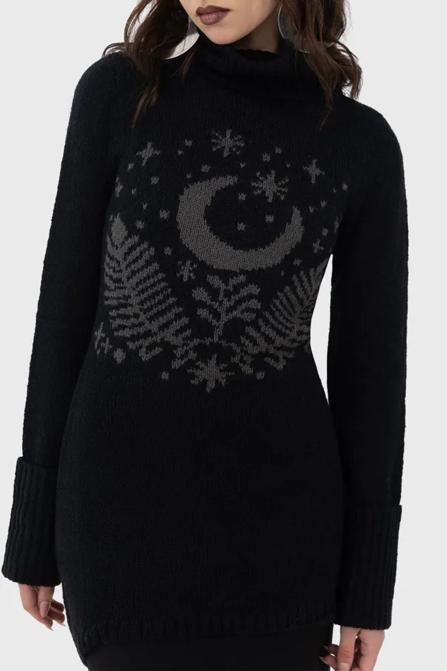 Killstar Sweaters Women Moonflower Sweater