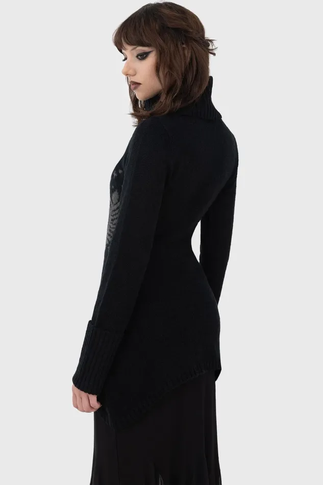 Killstar Sweaters Women Moonflower Sweater