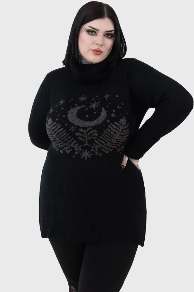 Killstar Sweaters Women Moonflower Sweater