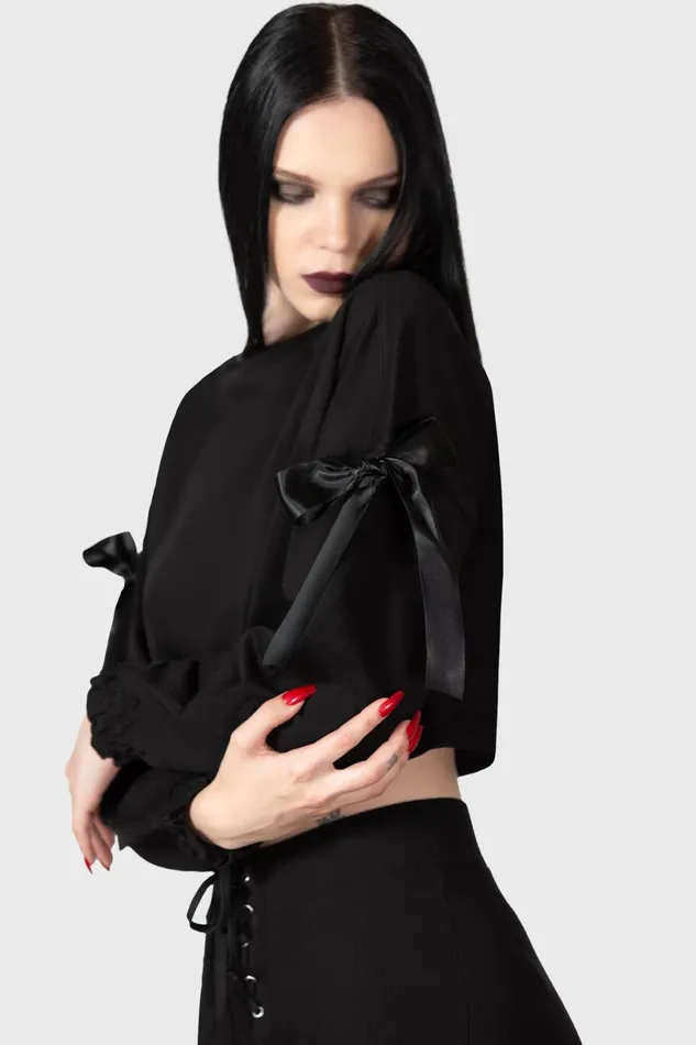 Killstar Sweaters Women Ray Crop Sweater