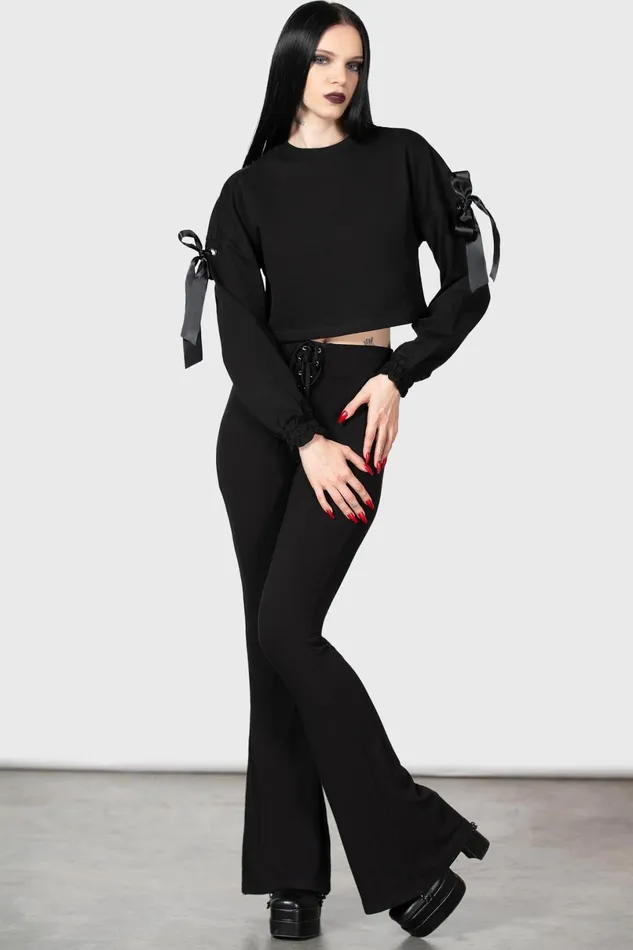 Killstar Sweaters Women Ray Crop Sweater